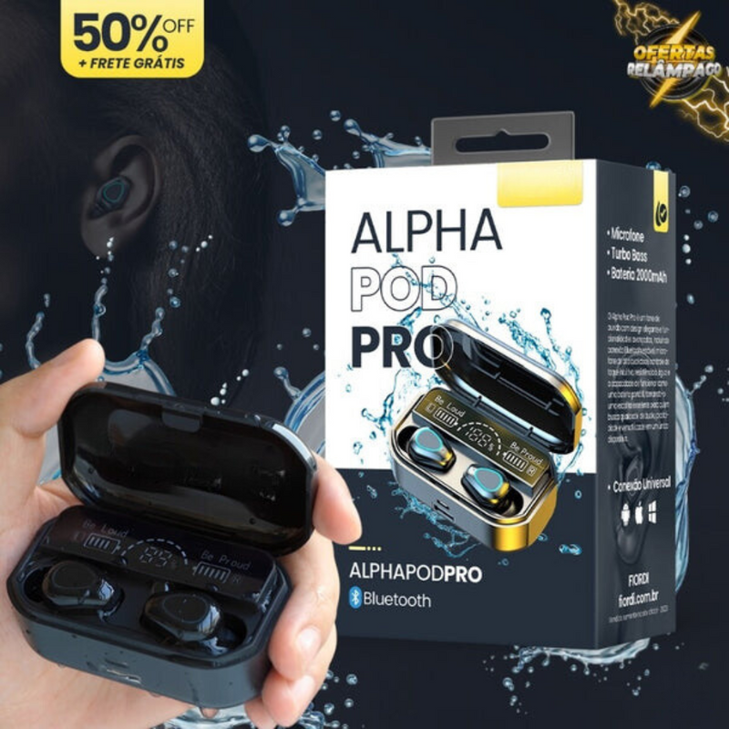 Fone bluetooth Alpha Pro